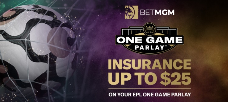 betmgm parlay insurance: get up to $25 in free bets